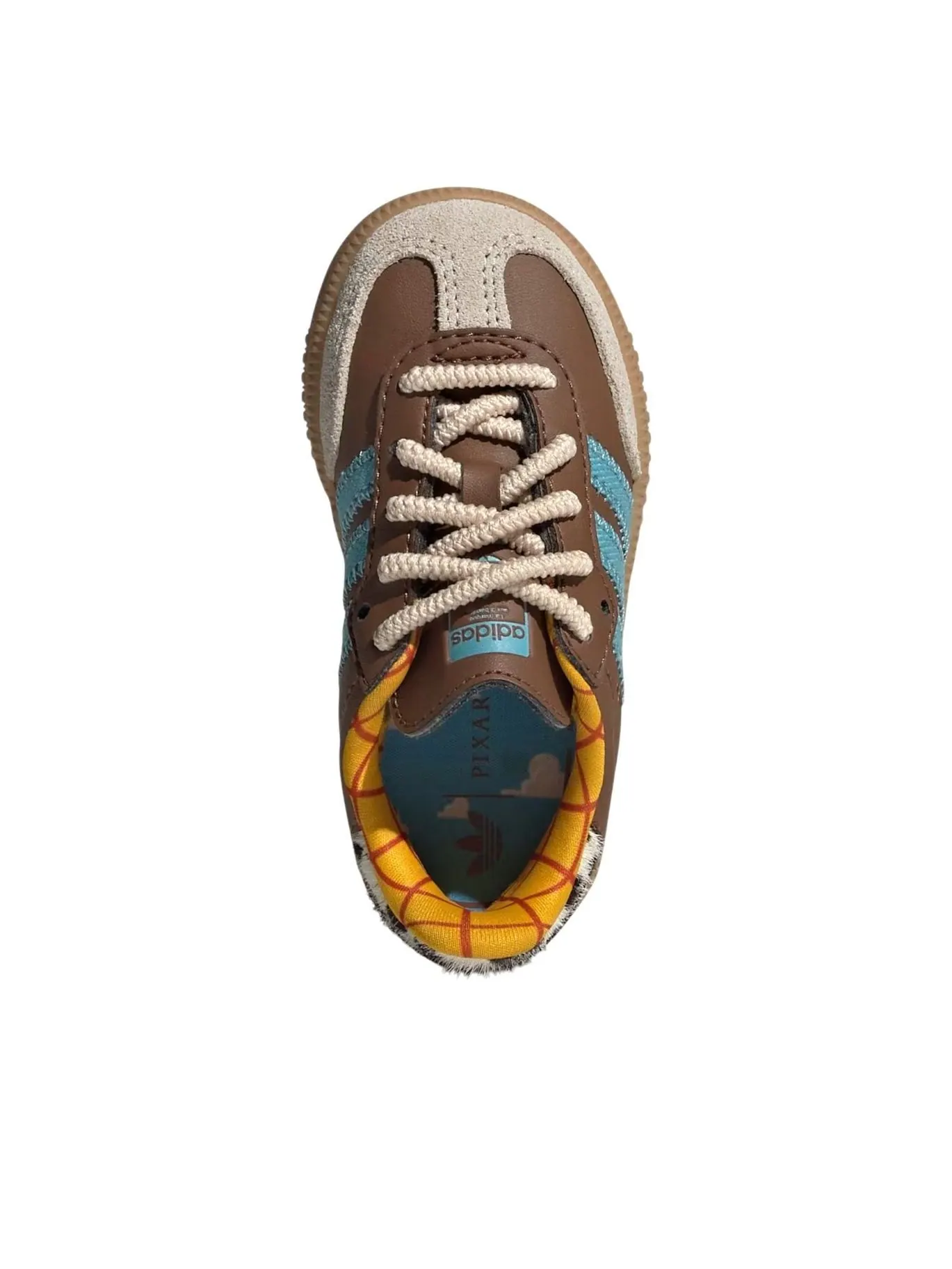 (TD) Adidas Samba OG «История игрушек Вуди» — изображение 2 из 6, коричневый/синий