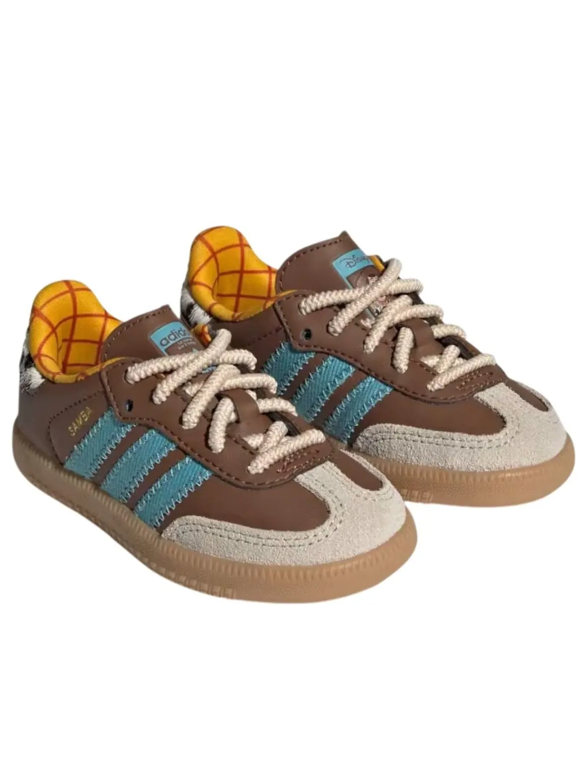 (TD) Adidas Samba OG «История игрушек Вуди» — изображение 5 из 6, коричневый/синий