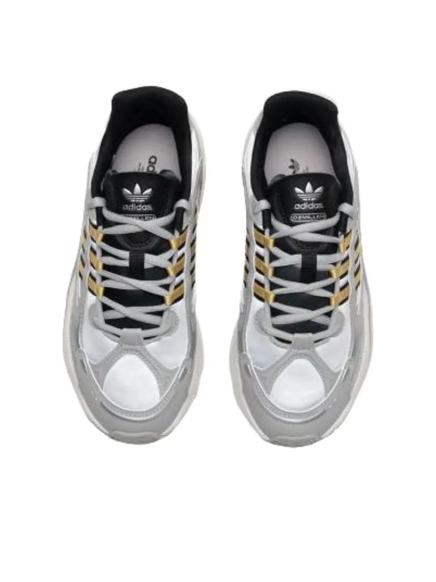 Кроссовки (WMNS) adidas Ozmillen 'Grey White' — изображение 3 из 4, серый