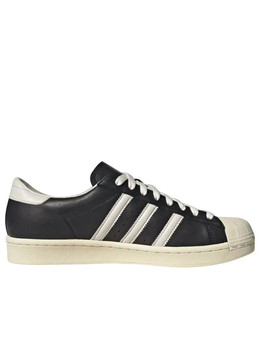 Кроссовки (WMNS) adidas Superstar Vintage Made in Germany 'Black Cream White' — изображение 2 из 6, черный