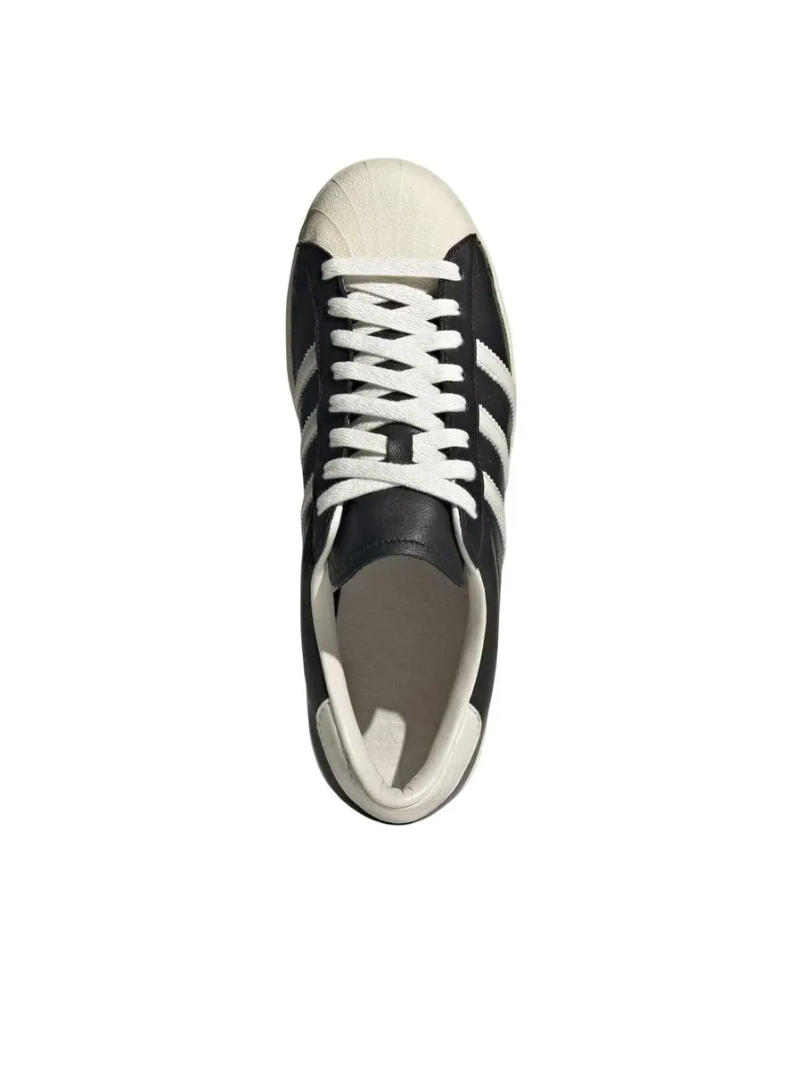 Кроссовки (WMNS) adidas Superstar Vintage Made in Germany 'Black Cream White' — изображение 5 из 6, черный