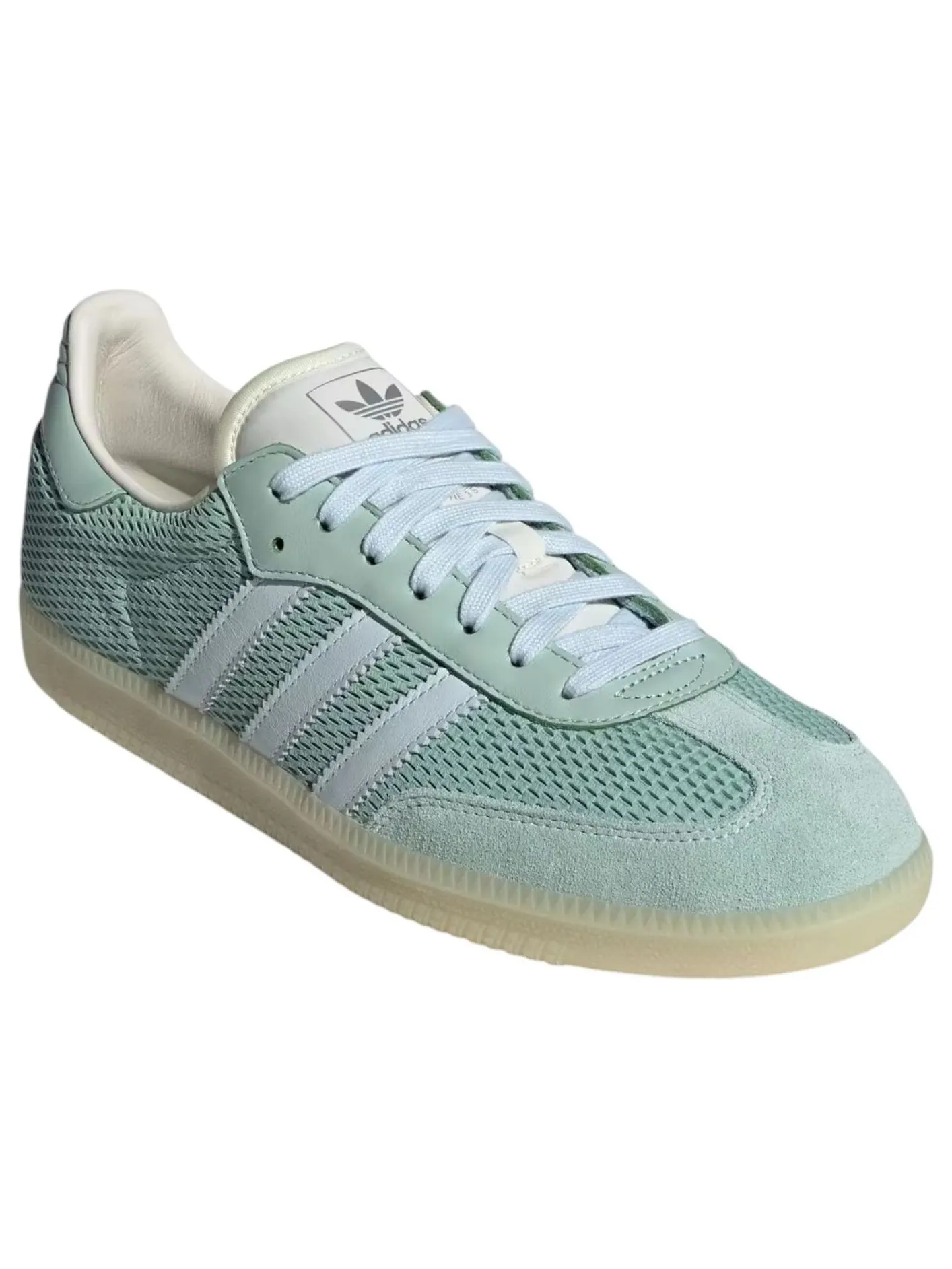 Adidas Samba 'Hazy Green Sky Tint' — изображение 4 из 6, зеленый//белый