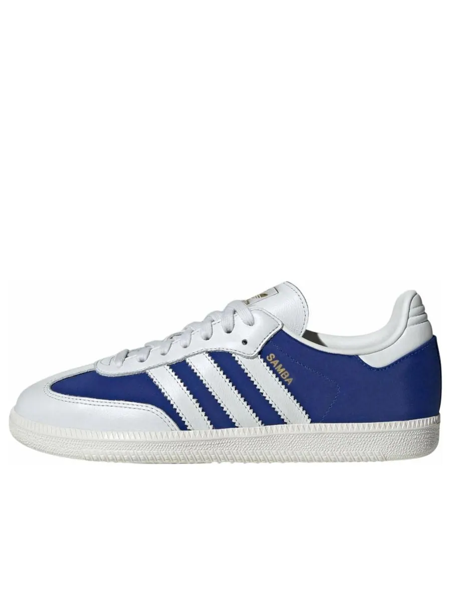 Кроссовки adidas Samba OG 'Crystal White Royal Blue' — изображение 1 из 5, темно-синий
