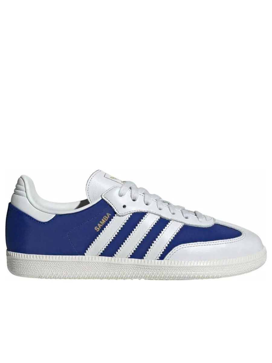 Кроссовки adidas Samba OG 'Crystal White Royal Blue' — изображение 2 из 5, темно-синий