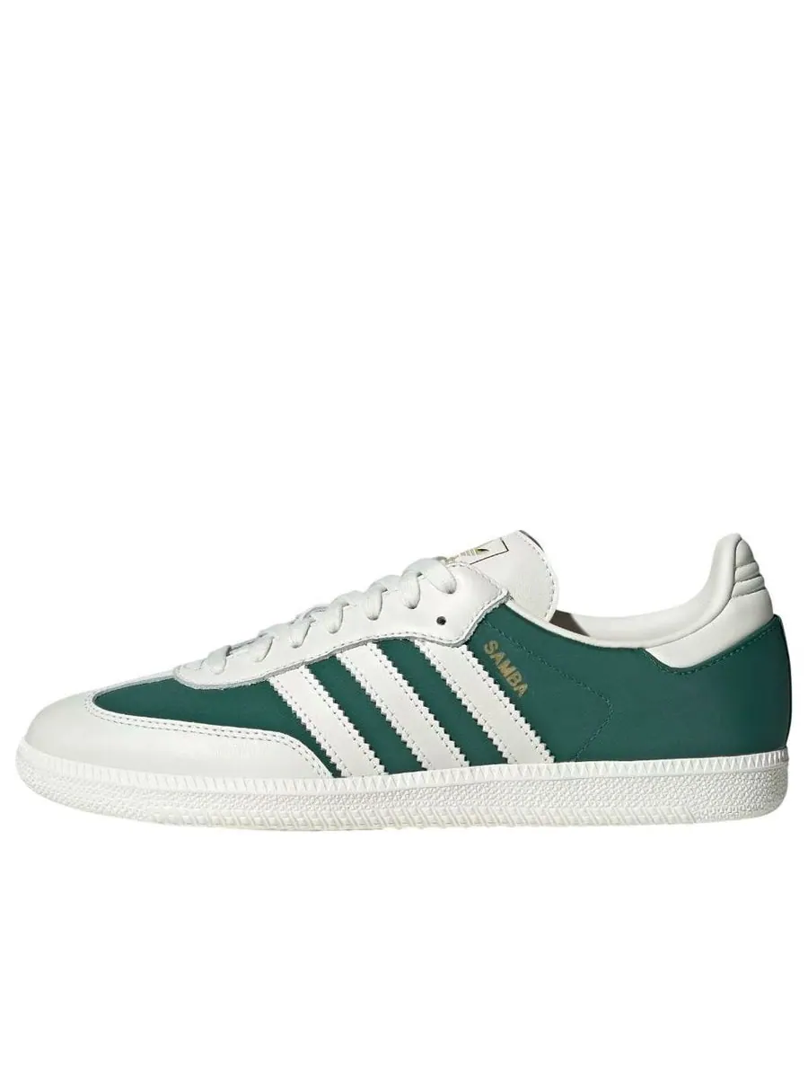 Кроссовки adidas Samba OG 'Off White Collegiate Green' — изображение 1 из 6, зеленый