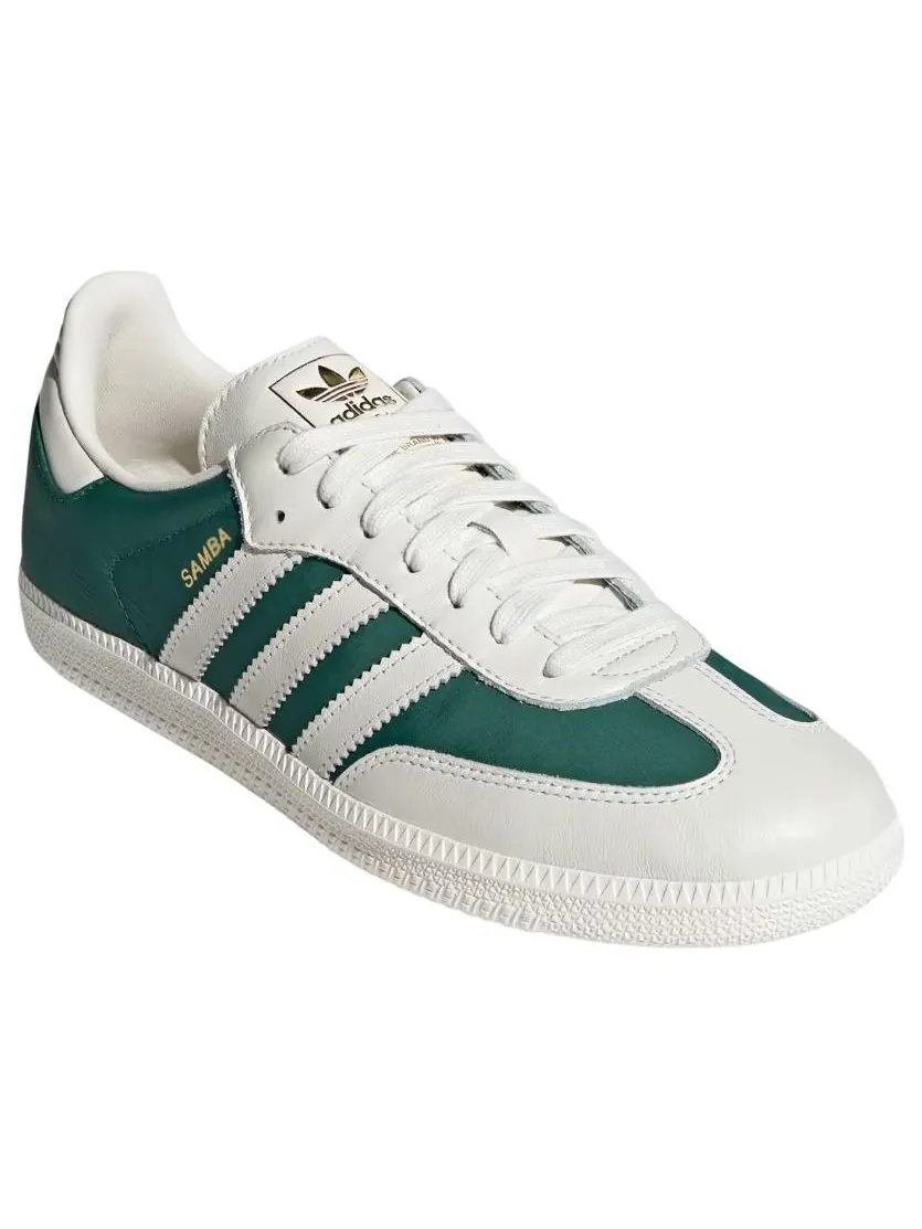 Кроссовки adidas Samba OG 'Off White Collegiate Green' — изображение 3 из 6, зеленый