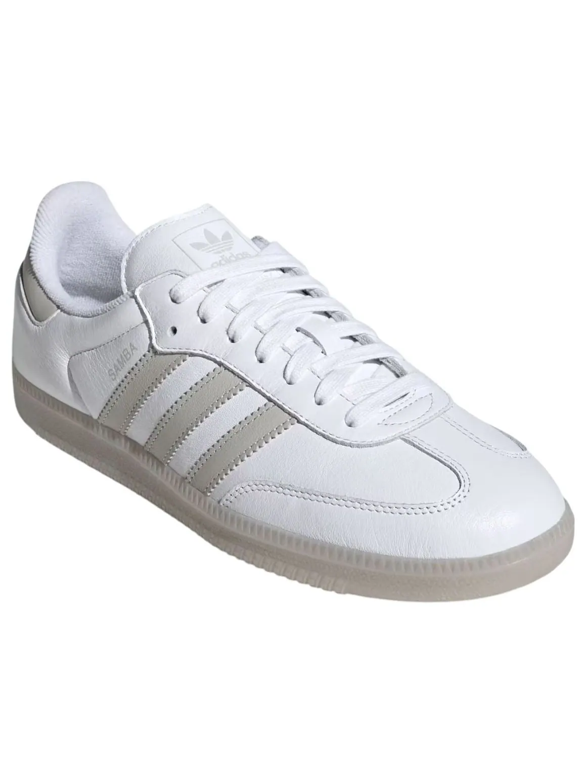 Adidas Samba 'White Grey' — изображение 4 из 5, белый/серый/белый