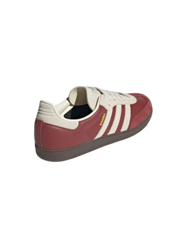 Кроссовки samba og 'preloved ruby cream white' Adidas — изображение 3 из 4, кремовый белый