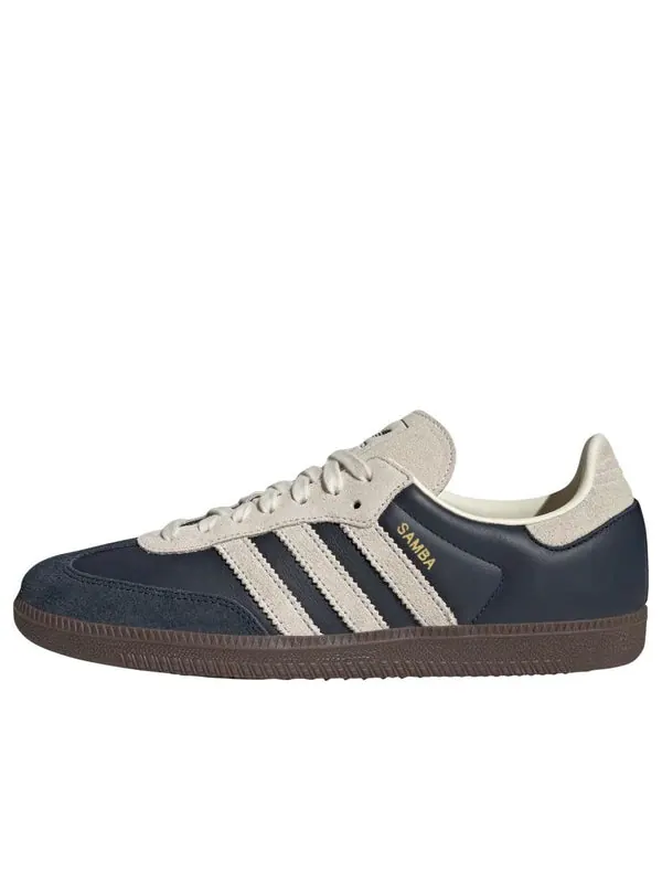 Кроссовки samba og 'aurora ink cream white' Adidas — изображение 1 из 4, кремовый белый