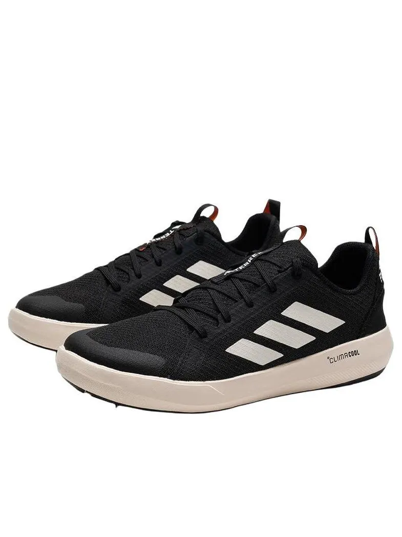 Кроссовки adidas Climacool Boat 'Black White' — изображение 2 из 4, черный