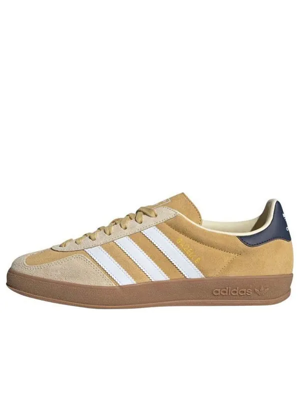 Кроссовки gazelle indoor Adidas — изображение 1 из 4, бежевый