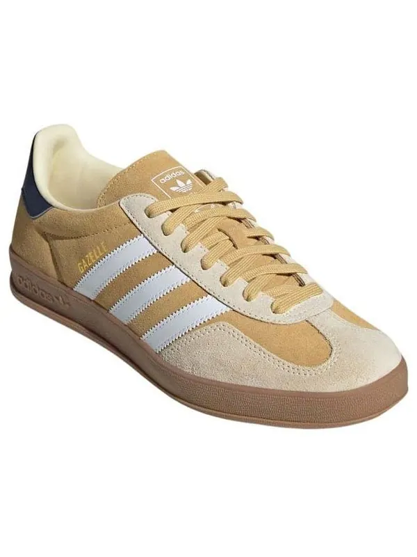 Кроссовки gazelle indoor Adidas — изображение 2 из 4, бежевый