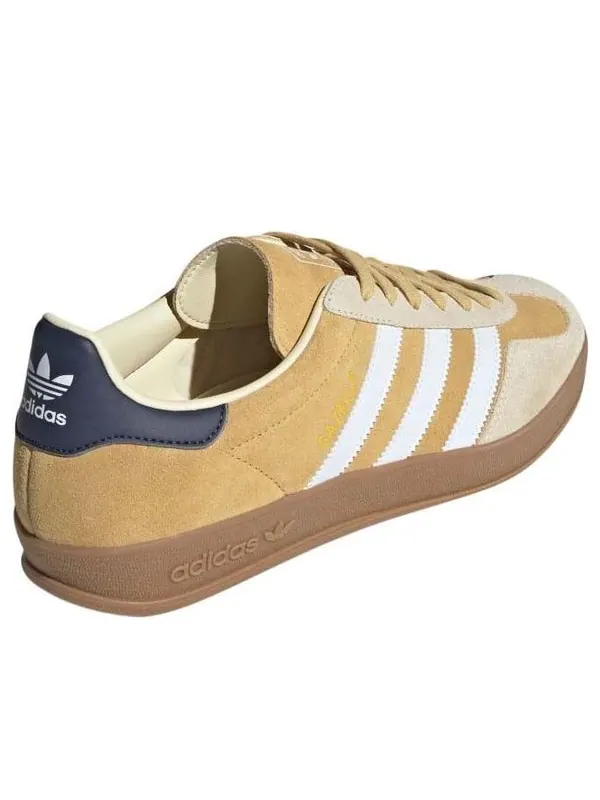 Кроссовки gazelle indoor Adidas — изображение 3 из 4, бежевый