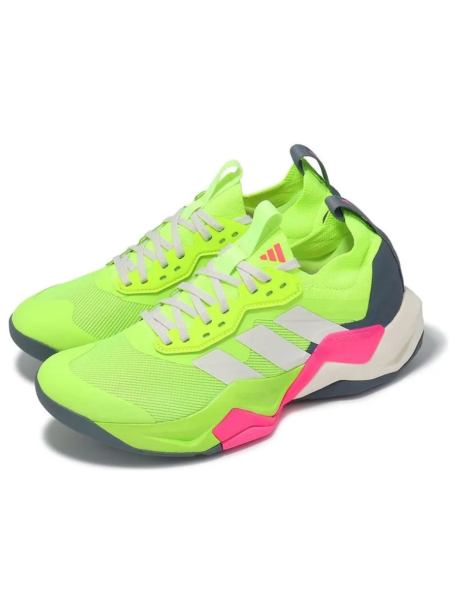 Кроссовки (WMNS) adidas Rapidmove ADV 2 HIIT 'Lucid Lemon Pink' — изображение 3 из 5, зеленый