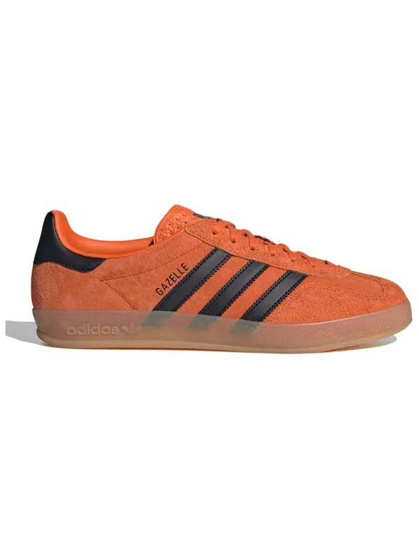 Кроссовки originals gazelle indoor 'orange gum' Adidas — изображение 2 из 4, оранжевый/черный