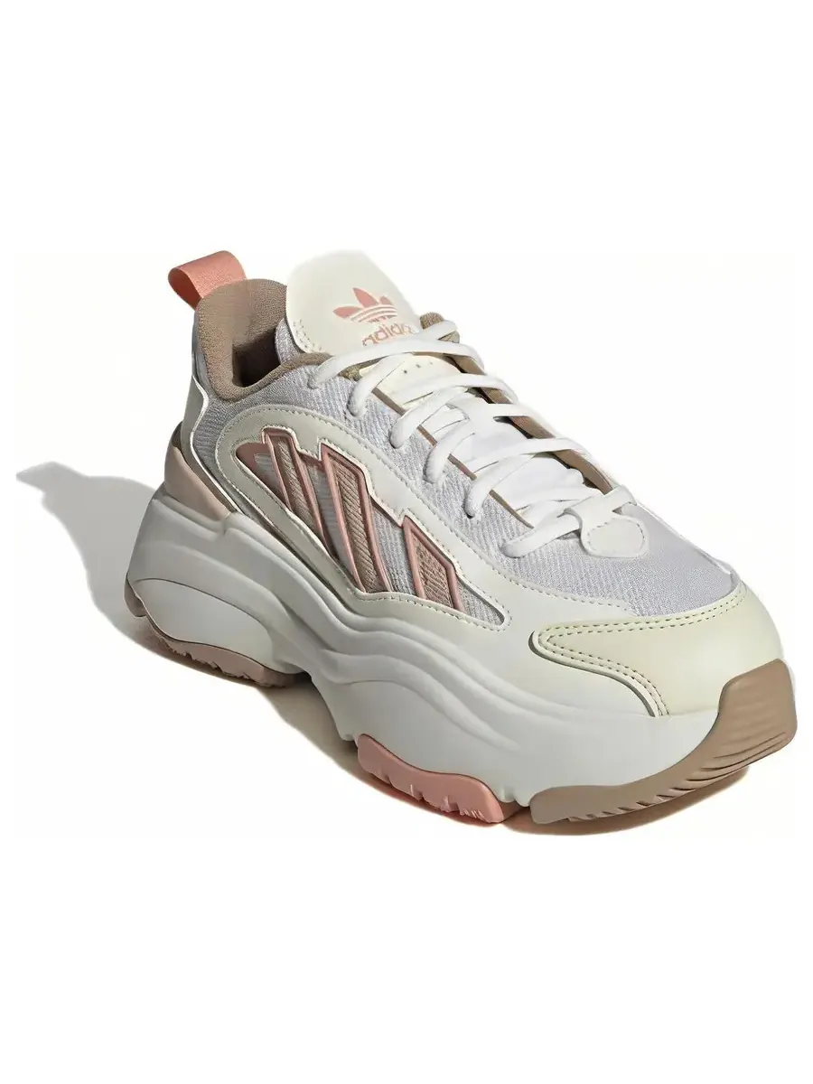 Кроссовки (WMNS) adidas Ozgaia 'White Cream Pink' — изображение 2 из 4, белый