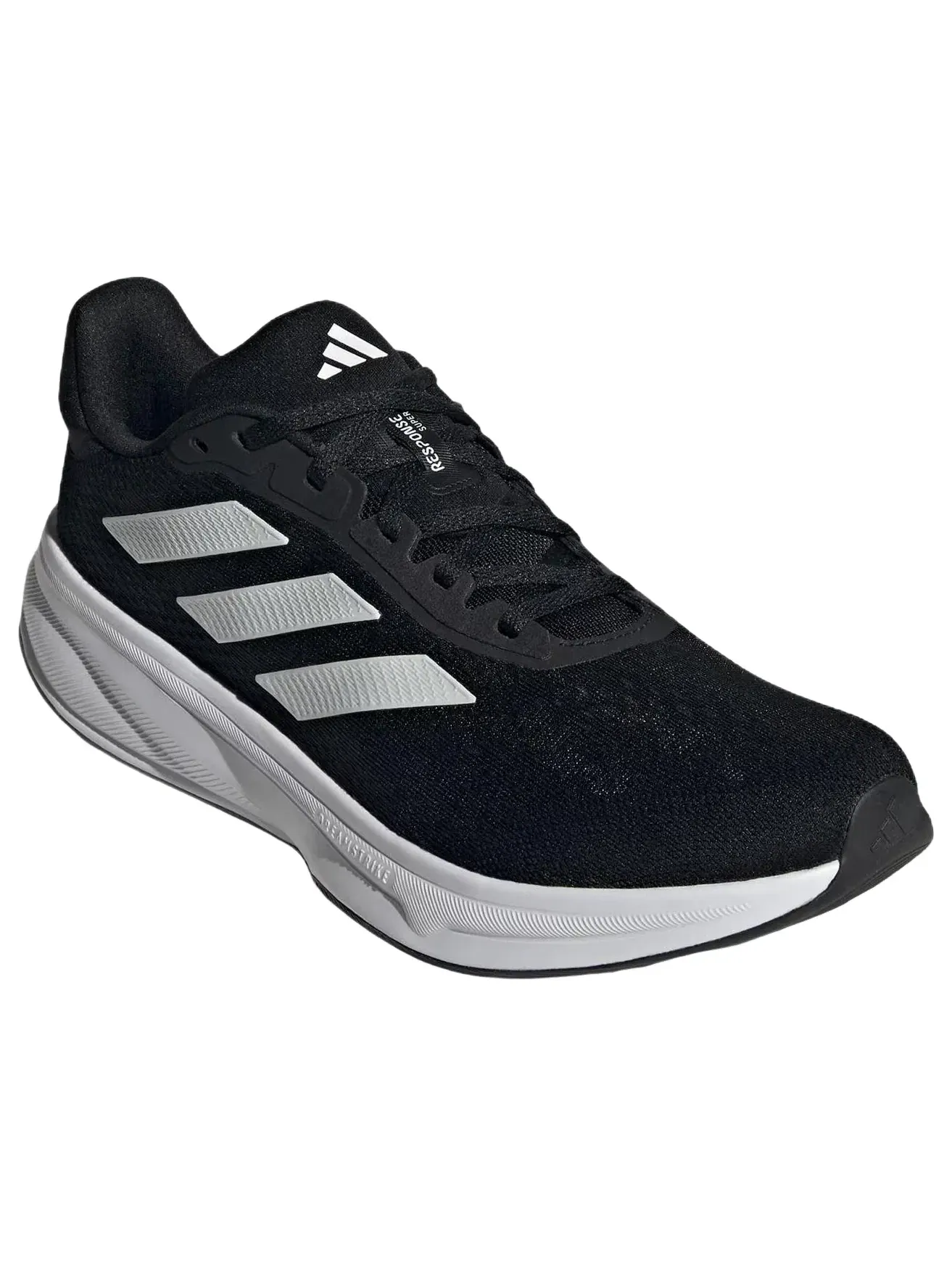 Мужские кроссовки для бега с шнуровкой Response Adidas — изображение 3 из 5, черный