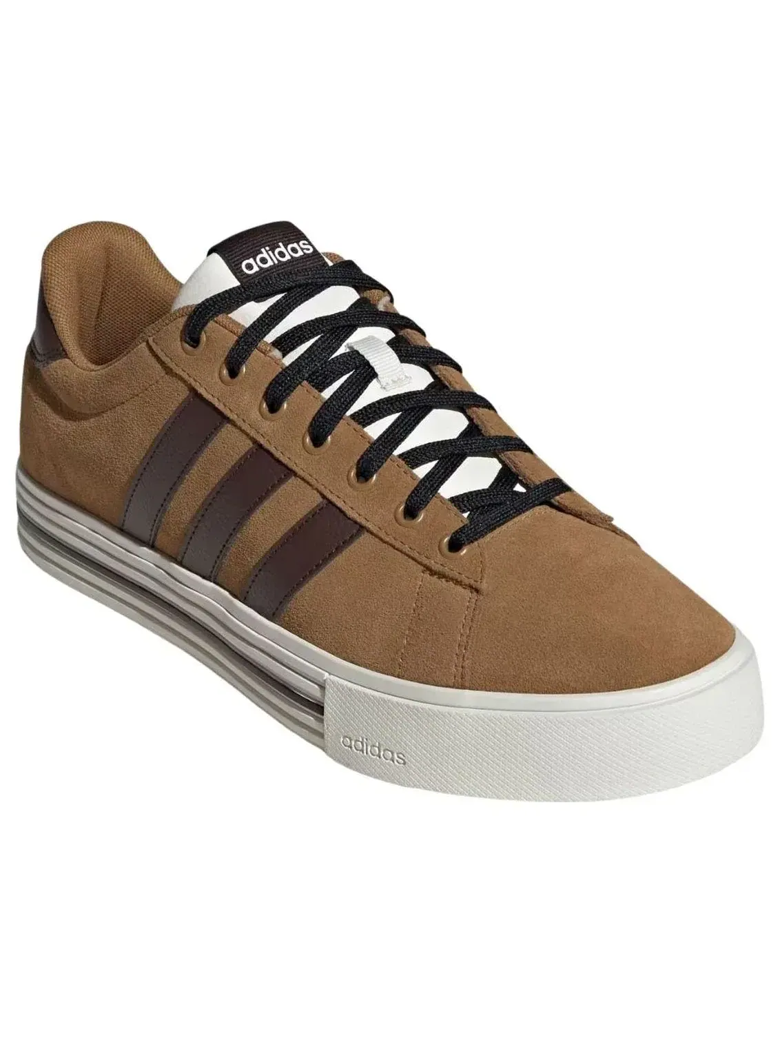 Кроссовки Adidas Daily 4.0 'Bronze Strata Dark Brown' JI4352 — изображение 4 из 5, коричневый