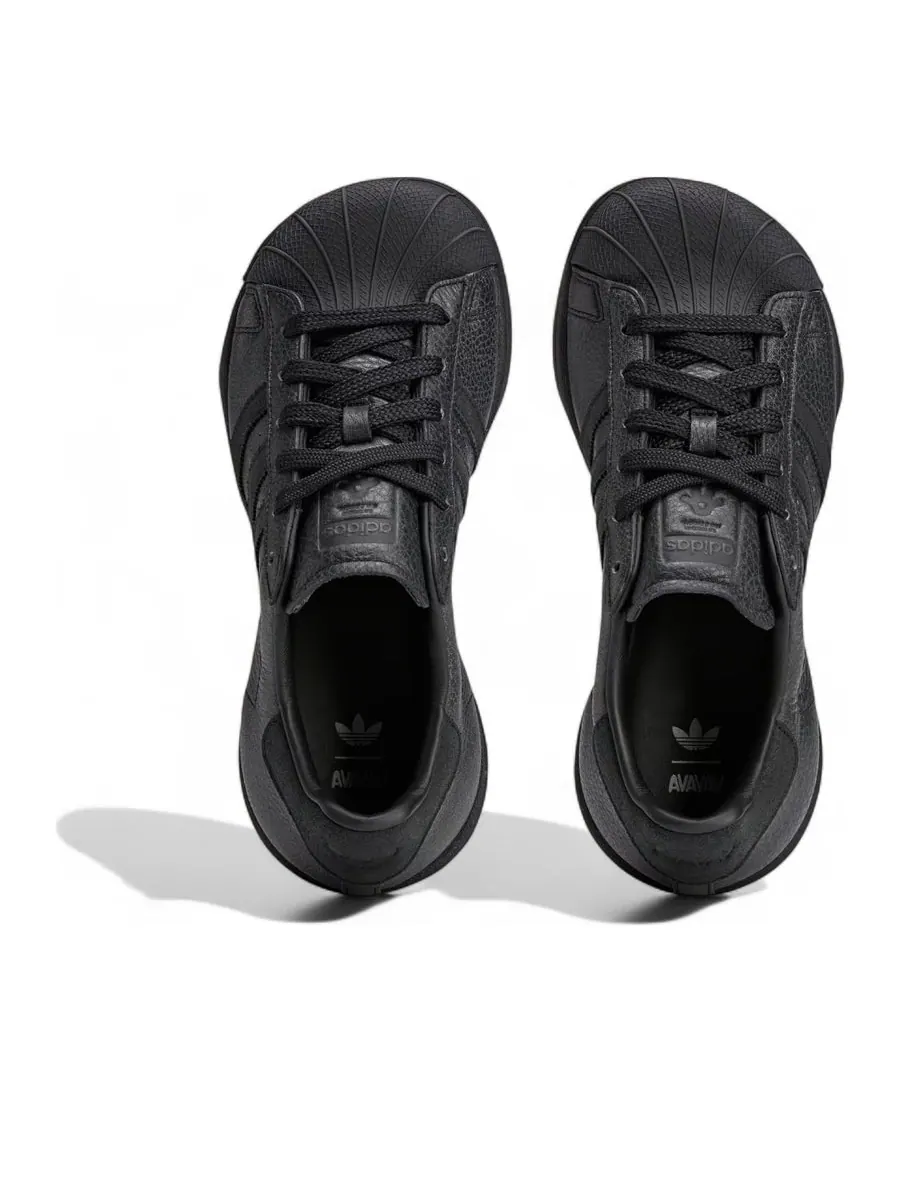 Кроссовки (WMNS) adidas x Avavav Superstar Modified 'Triple Black' — изображение 5 из 6, черный