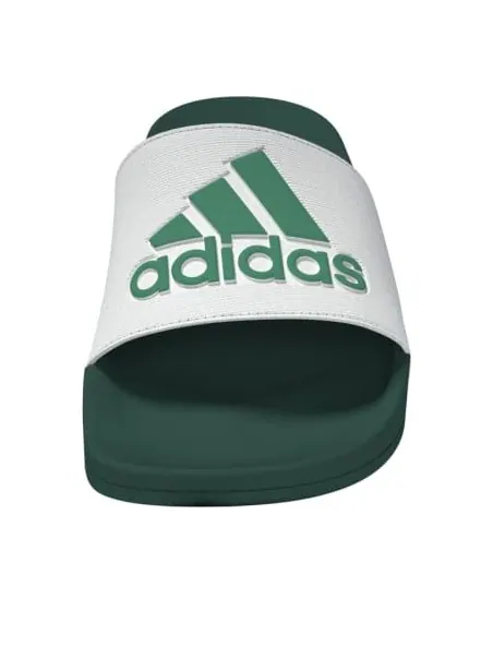 Adidas adilette 'White Green' — изображение 2 из 2, белый/зеленый