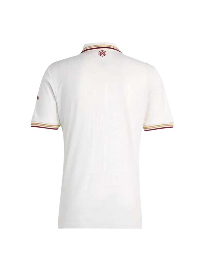 Кроссовки adidas Arsenal 2025/2026 Third Kit 'Cloud White Burgundy' — изображение 2 из 5, белый