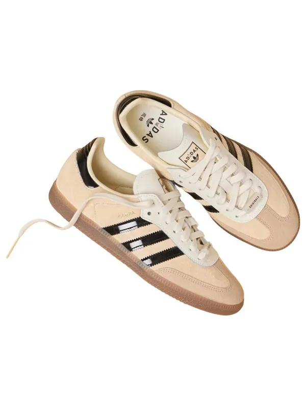 Кроссовки samba Adidas — изображение 2 из 4, бежевый