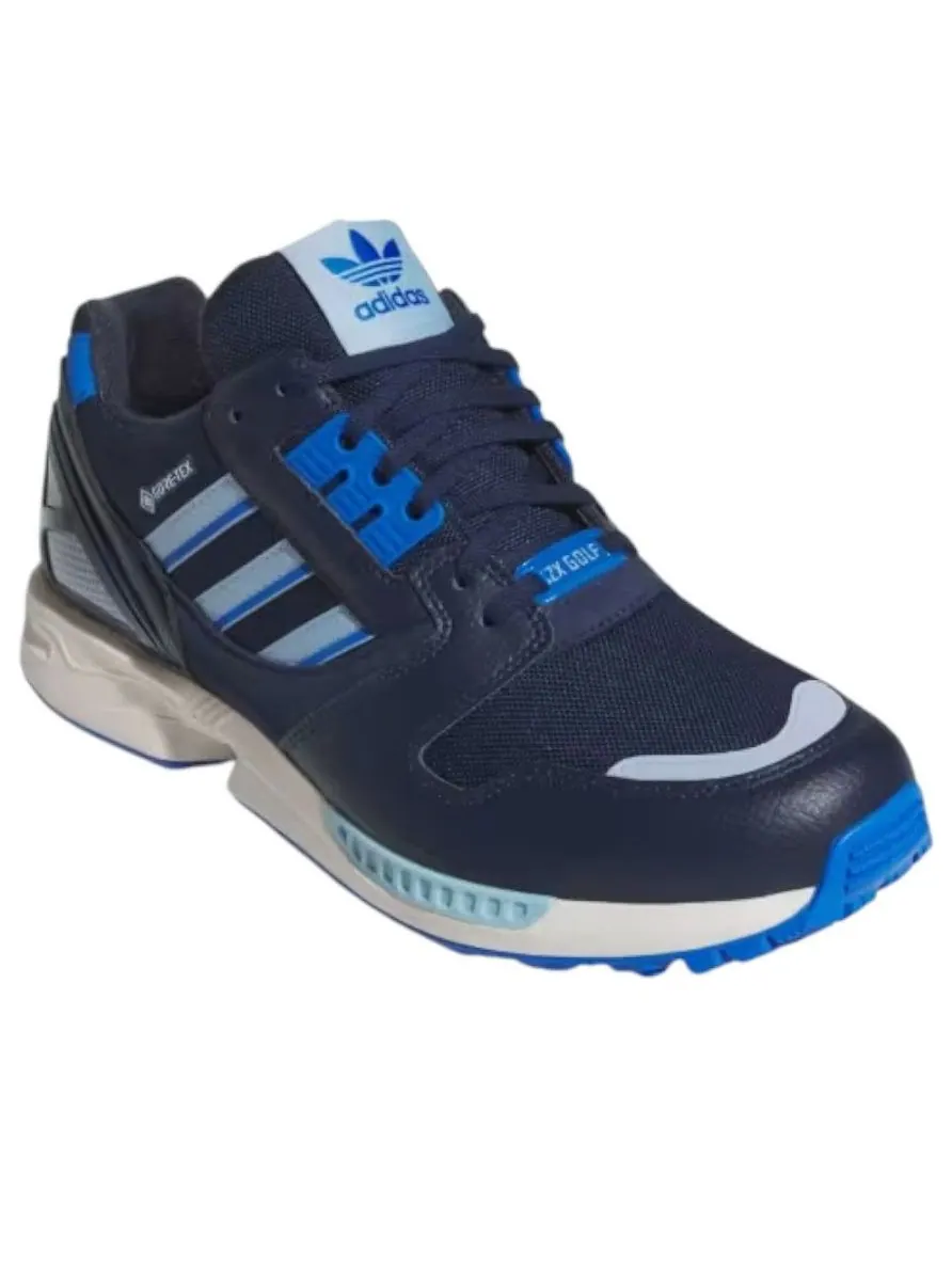 Кроссовки Adidas ZX 8000 GTX Golf 'Night Indigo Clear Sky' — изображение 4 из 5, индиго/прозрачный/белый