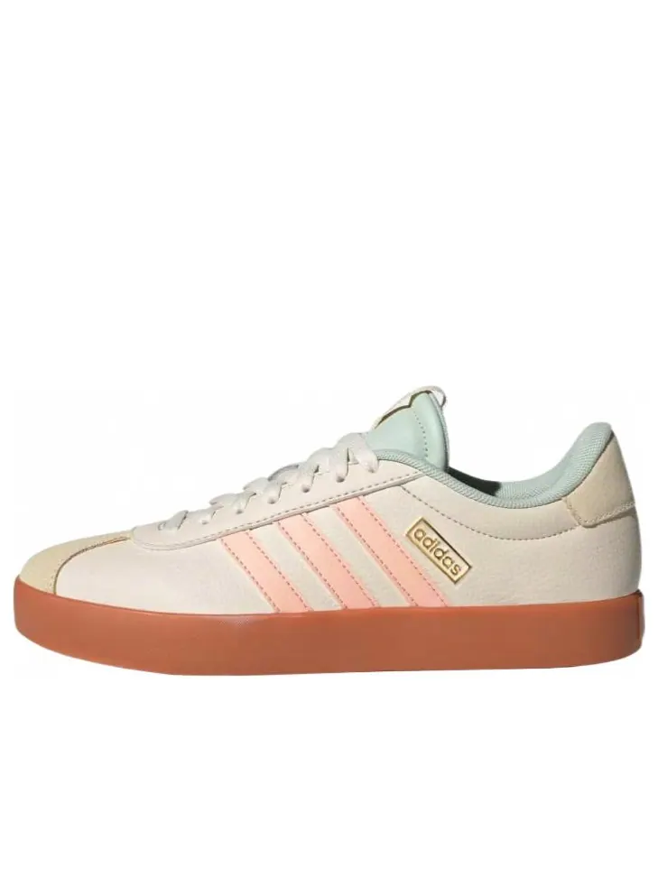 (WMNS) Adidas VL Court 3.0 'Cream White Pink' — изображение 1 из 4, кремовый белый/розовый