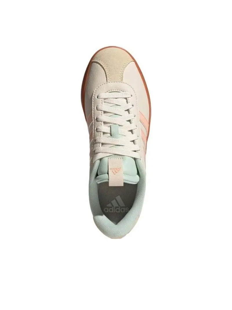 (WMNS) Adidas VL Court 3.0 'Cream White Pink' — изображение 4 из 4, кремовый белый/розовый