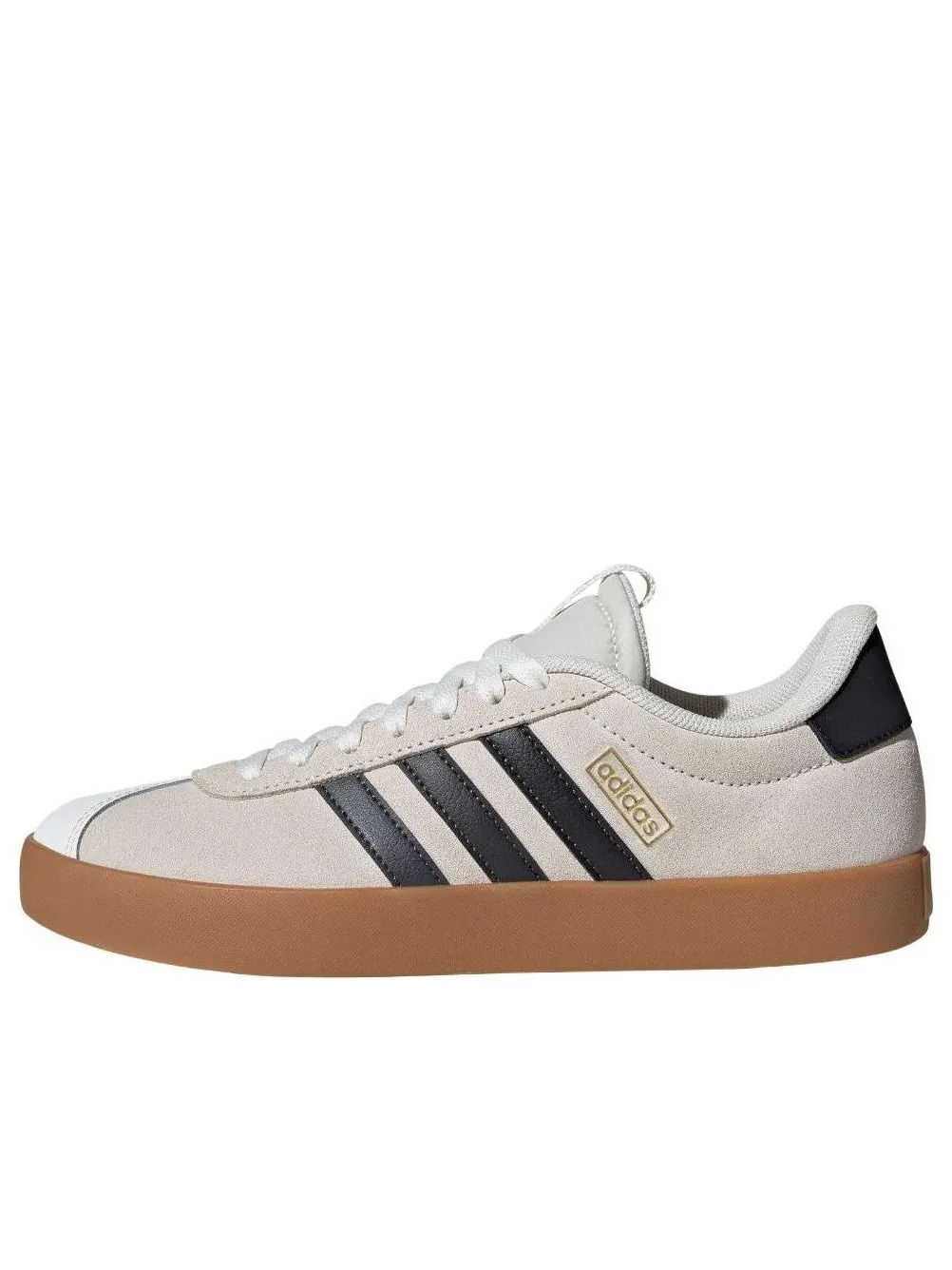 Кроссовки adidas VL Court 3.0 'Beige Black Gum' — изображение 1 из 6, бежевый