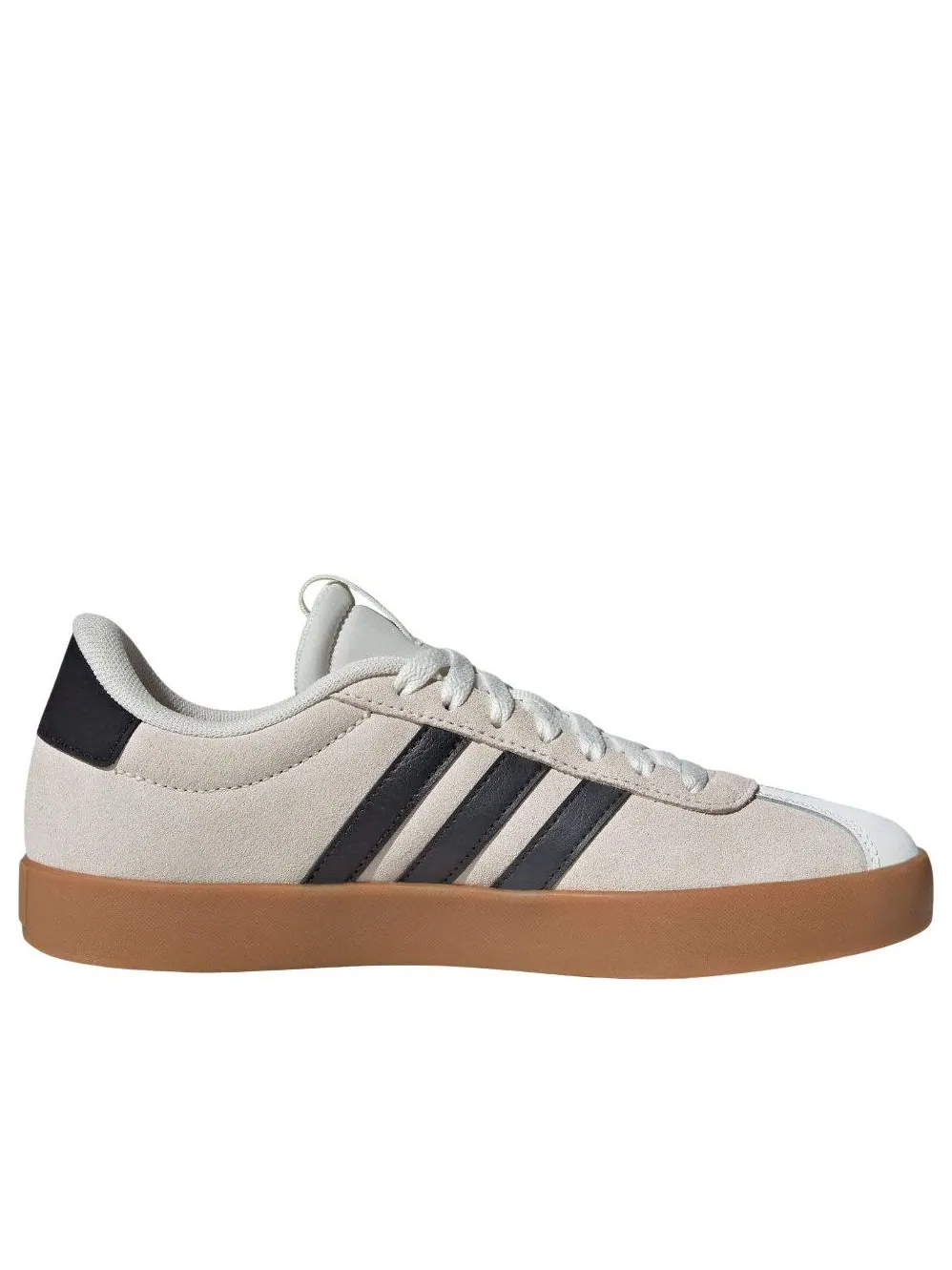 Кроссовки adidas VL Court 3.0 'Beige Black Gum' — изображение 2 из 6, бежевый