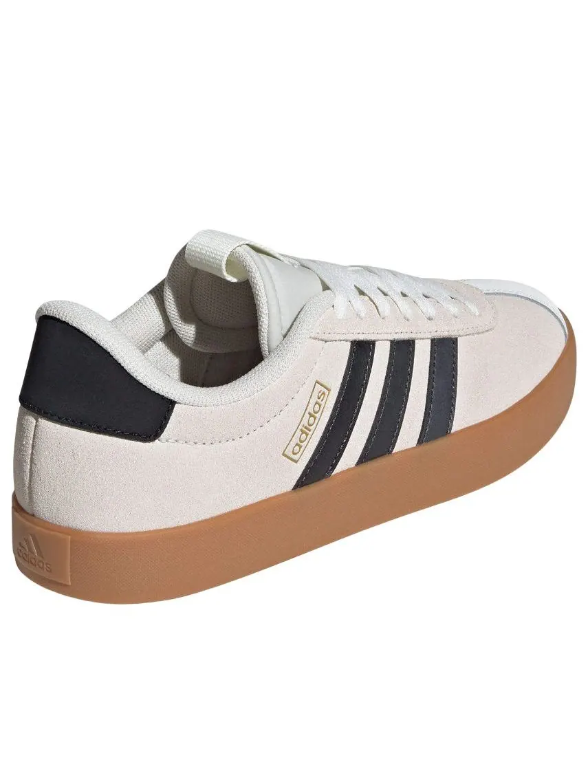 Кроссовки adidas VL Court 3.0 'Beige Black Gum' — изображение 4 из 6, бежевый