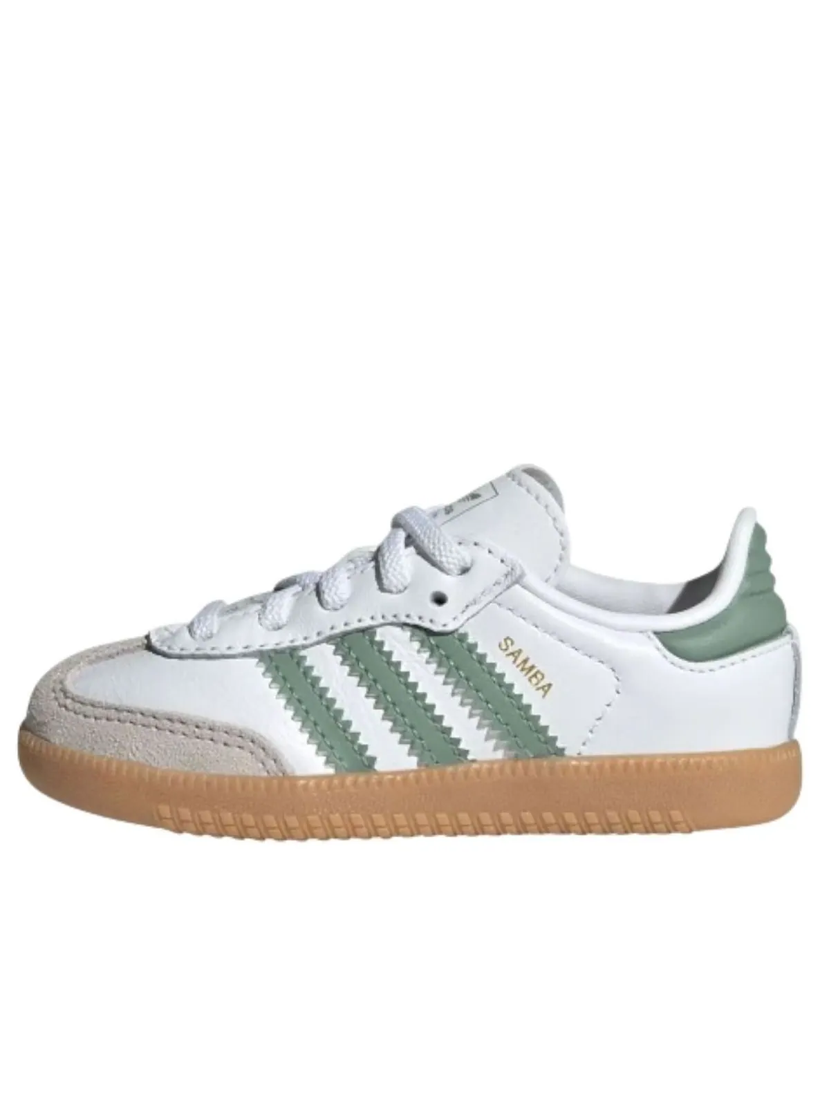 (TD) Adidas Samba OG Cloud White Sylver Green — изображение 1 из 5