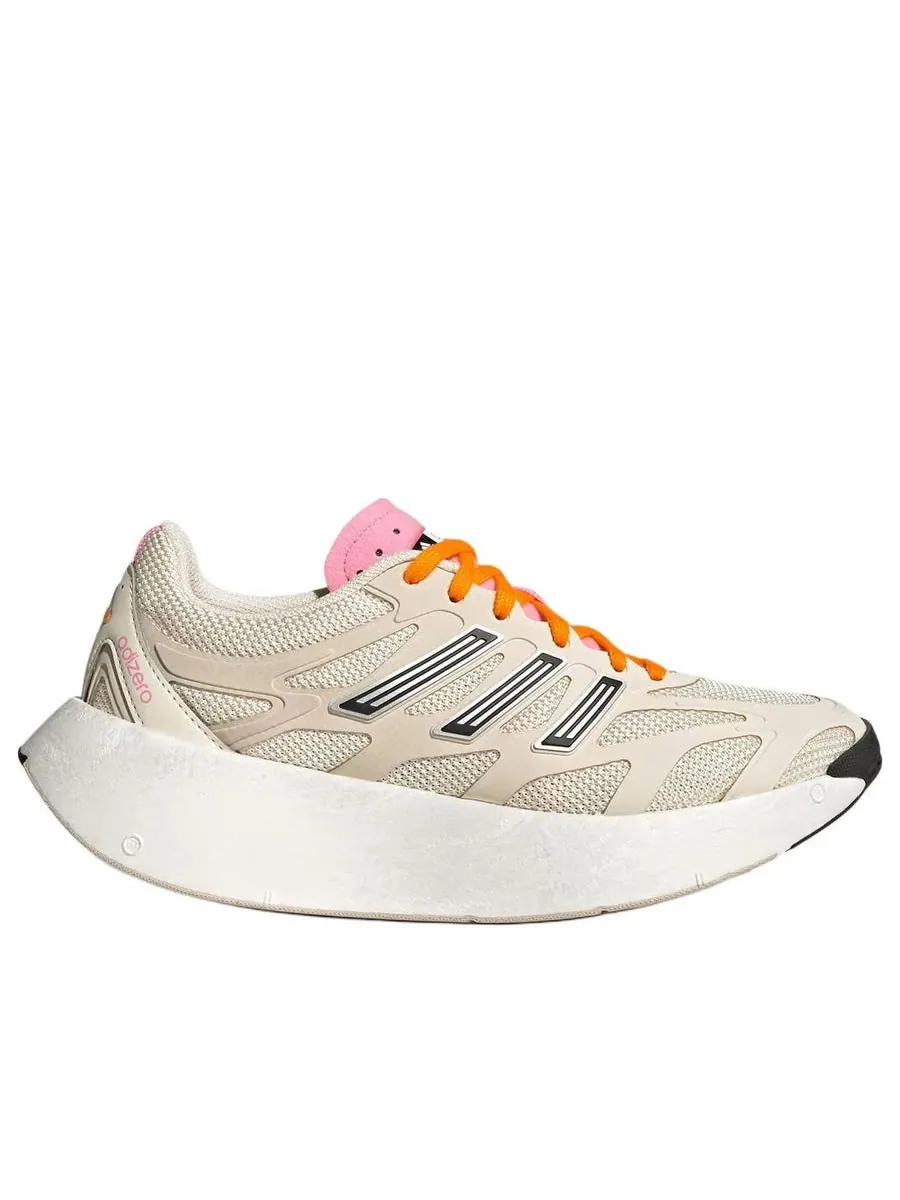 Кроссовки (WMNS) adidas Adizero Aruku 'White Silver Bliss Pink' — изображение 2 из 5, бежевый