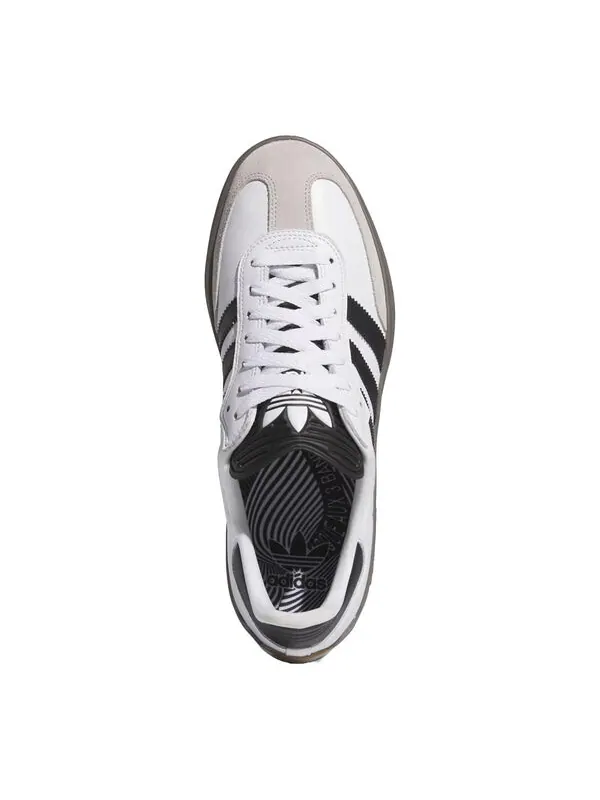Кроссовки puig samba Adidas — изображение 3 из 4, белый/черный/коричневый