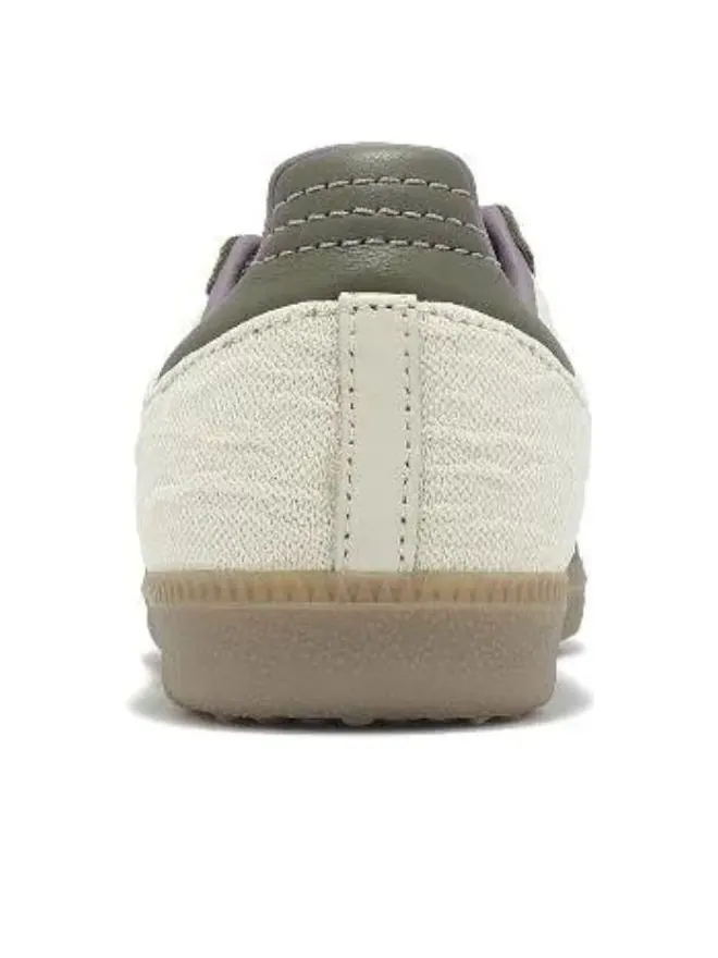 Кроссовки adidas Samba OG 'Alumina Legacy Purple' — изображение 4 из 5, бежевый