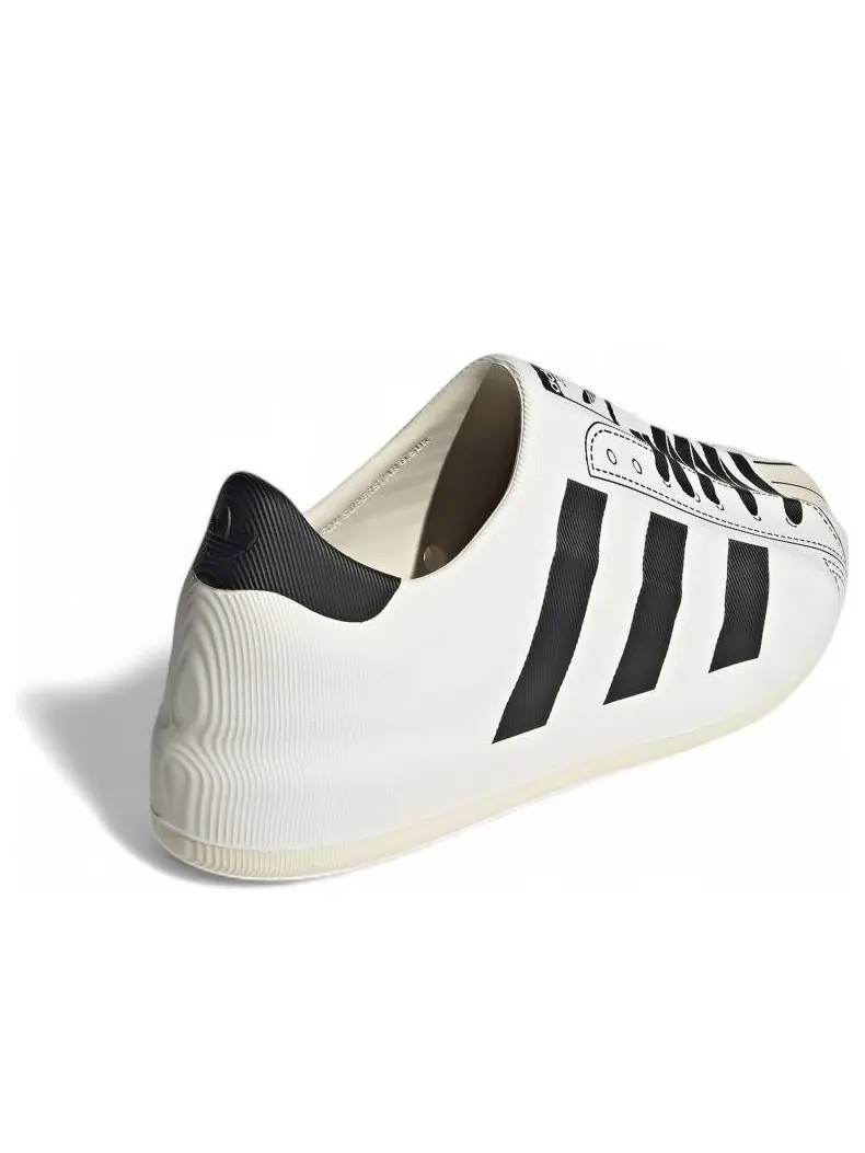 Сандалии adidas adiFom Superstar 'White Black' — изображение 4 из 5, белый