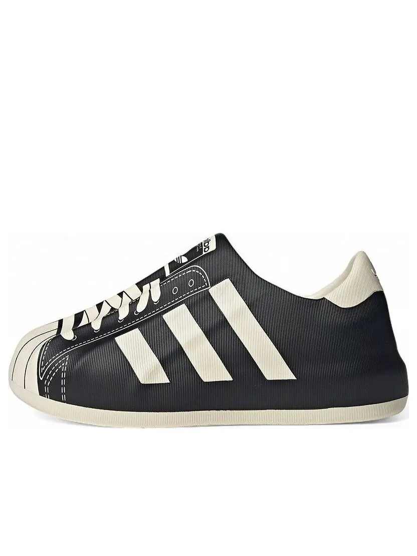 Сандалии adidas adiFOM Superstar 'Black Cream White' — изображение 1 из 5, черный