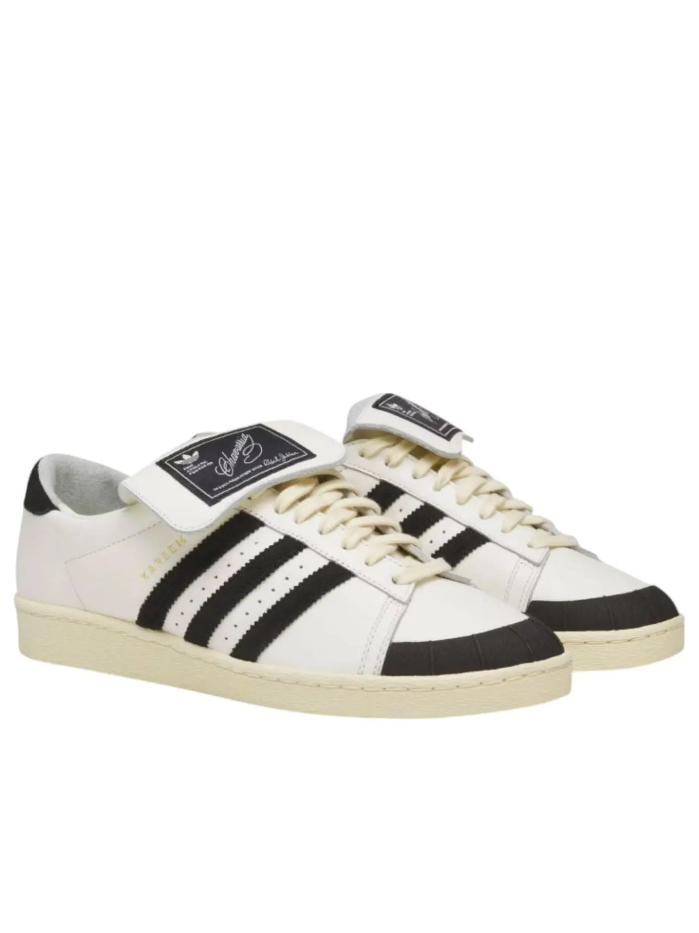 Adidas x Willy Chavarria Jabbar Low 'White' — изображение 3 из 6, белый/черный
