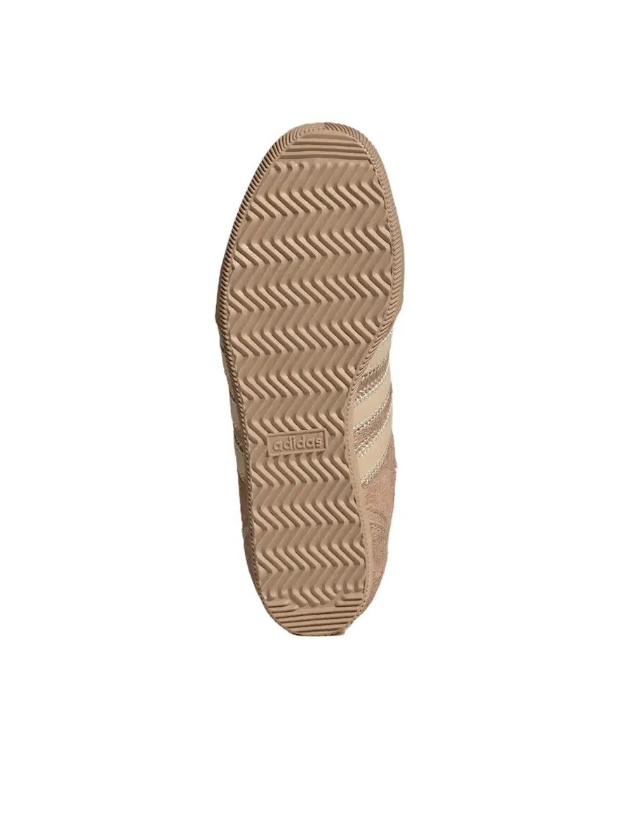 Кроссовки (WMNS) adidas Japan 'Warm Sandstone Crystal Sand Pony' — изображение 3 из 4, коричневый