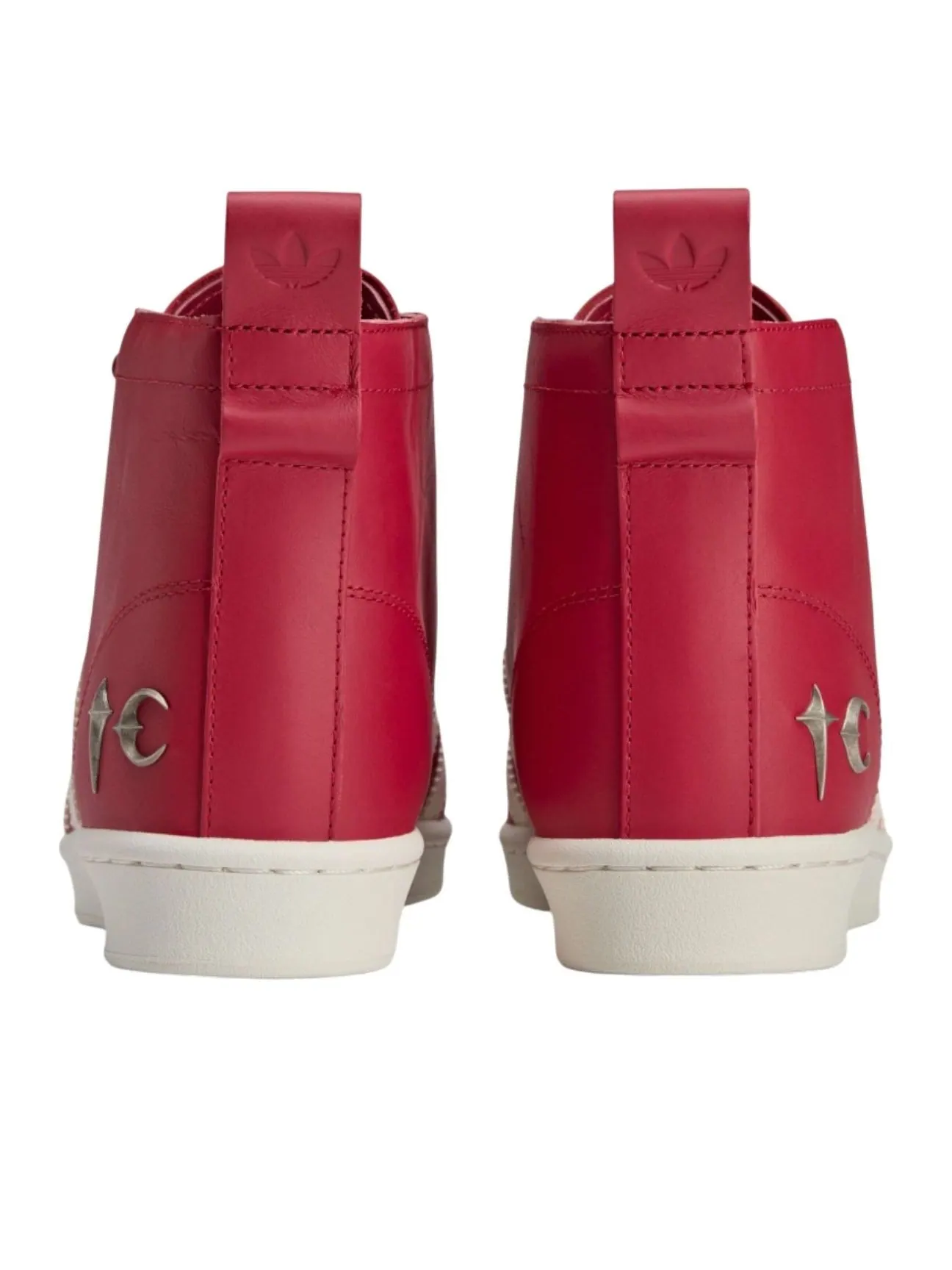 Ботинки Adidas x Thug Club Superstar Boot Luxe 'Red' — изображение 5 из 5, красный/кремовый белый