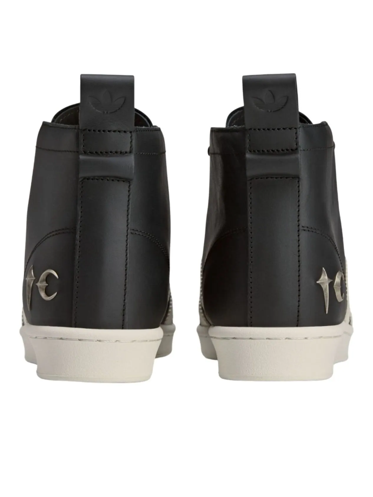 Кроссовки Adidas x Thug Club Superstar Boot Luxe 'Black' — изображение 5 из 5, черный/белый