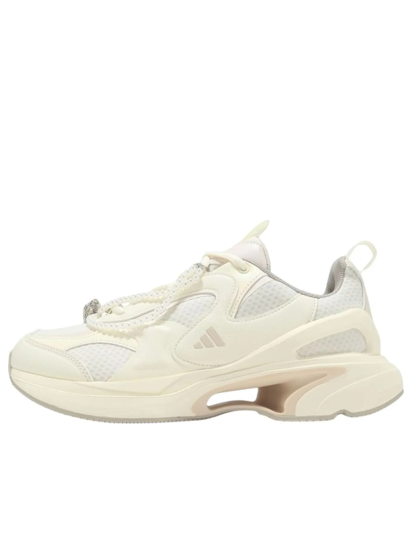(WMNS) Adidas Swanner 'Beige Warm Pink' — изображение 1 из 3, бежевый/розовый/белый