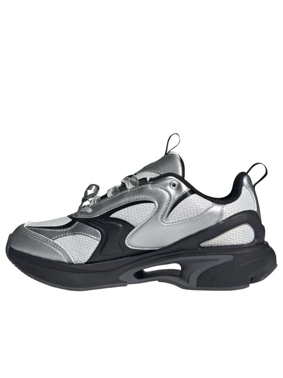 Кроссовки (WMNS) adidas Swanner 'Grey Silver Metallic' — изображение 1 из 6, серебряный