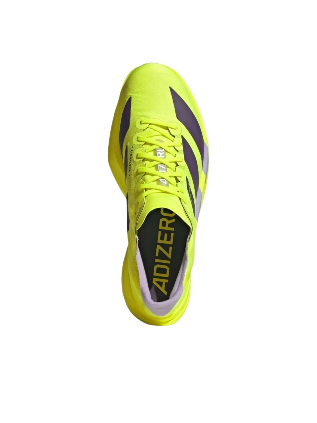 Кроссовки Adidas Adizero Adios Pro 4 Solar Yellow Aurora Plum — изображение 2 из 5, желтый