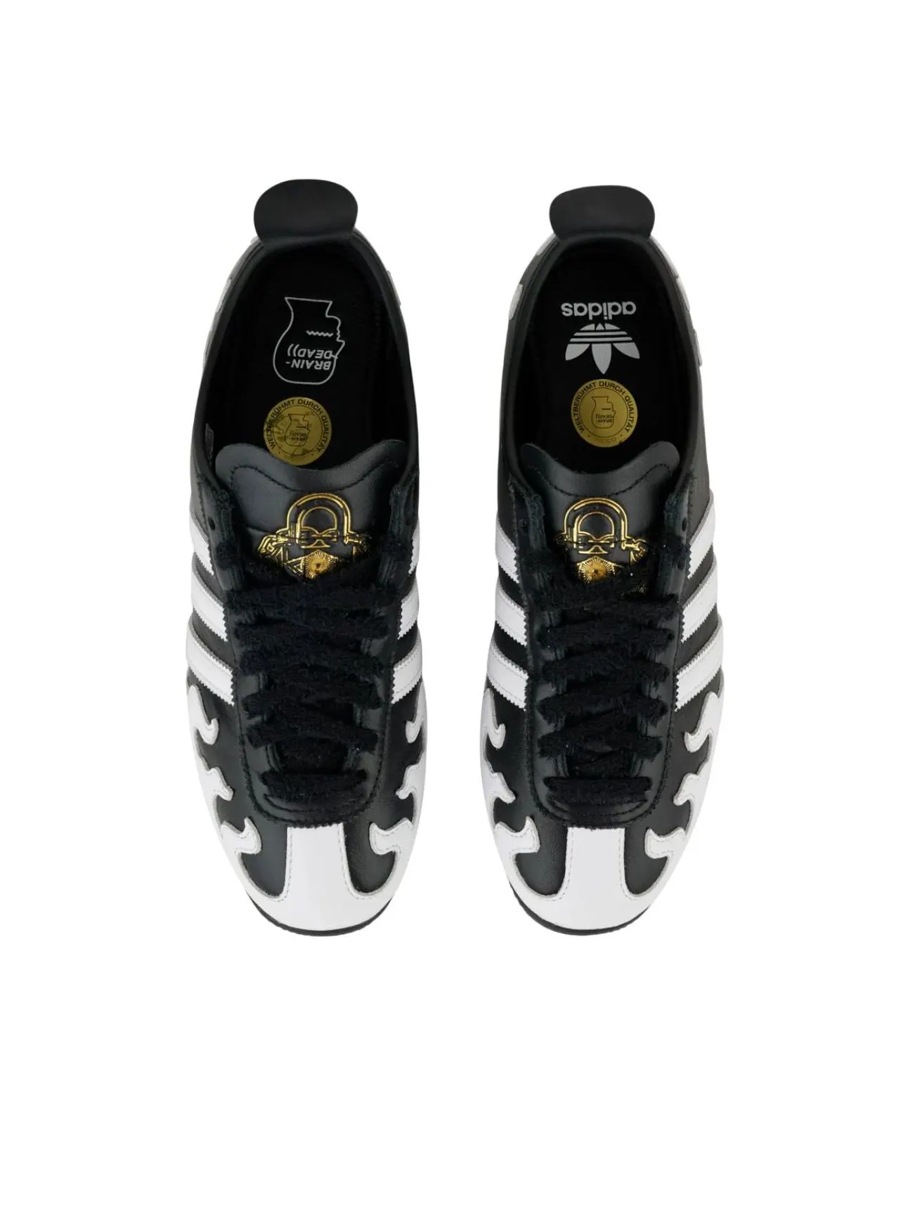 Adidas x Brain Dead x Brody King Japan 'Black White' — изображение 3 из 5