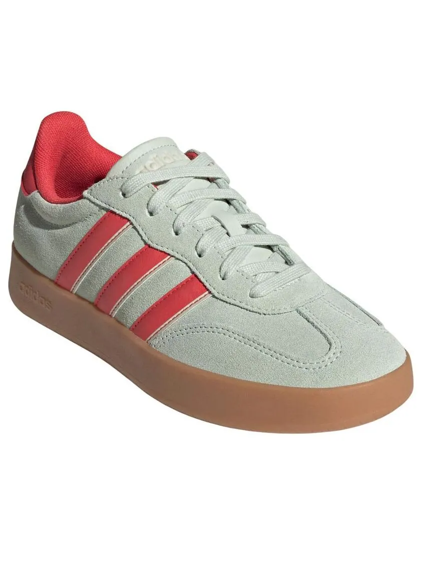 Кроссовки (WMNS) adidas Barreda 'Linen Green Semi Lucid Red' — изображение 3 из 6, зеленый