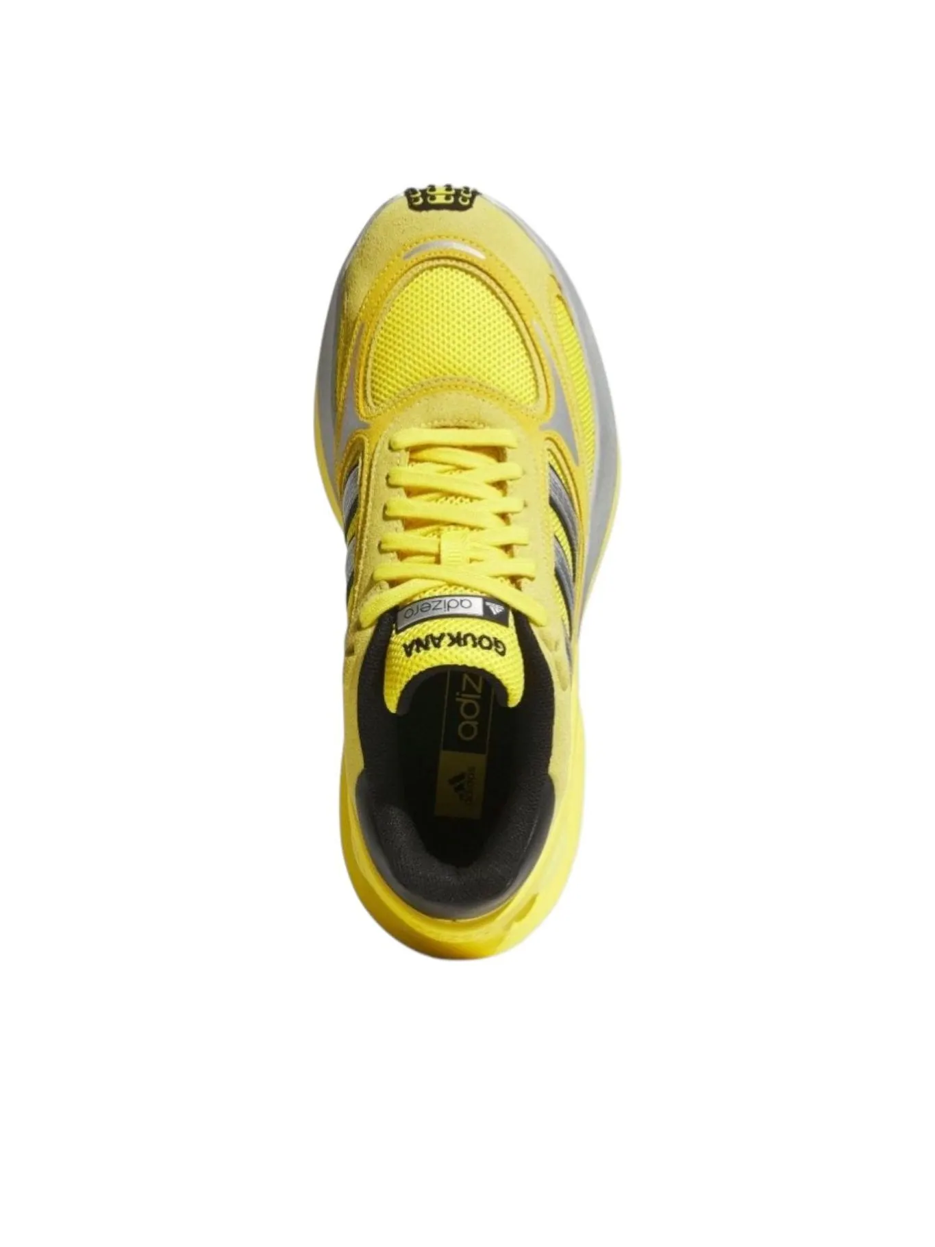 Кроссовки adidas adiZero Goukana 'Light Yellow' — изображение 4 из 5, желтый
