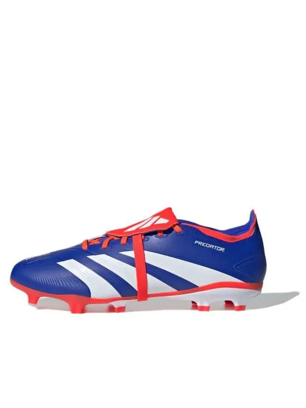 Кроссовки Predator League сгибают язычок fg Adidas — изображение 1 из 4, синий/белый/красный