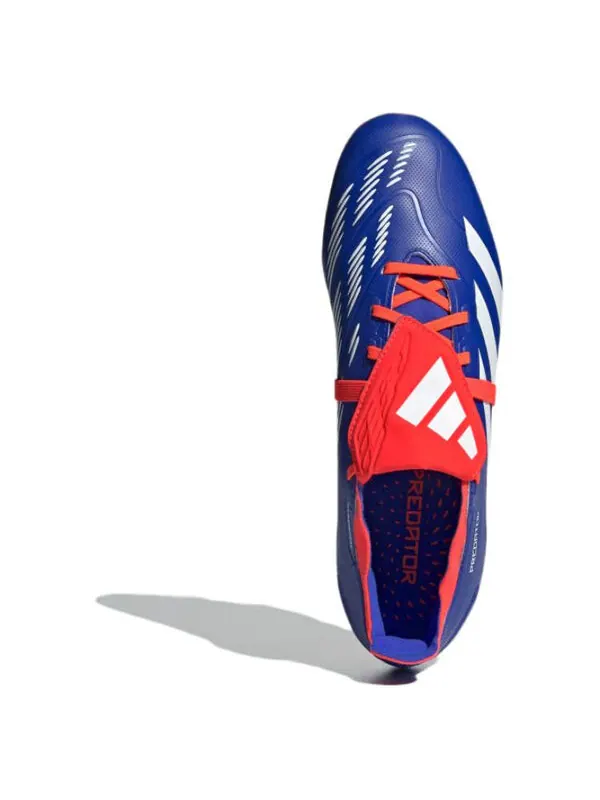 Кроссовки Predator League сгибают язычок fg Adidas — изображение 3 из 4, синий/белый/красный